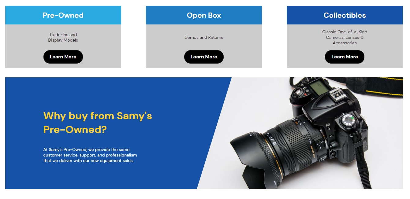 Samy’s Camera Review Online Camera And Drone Store