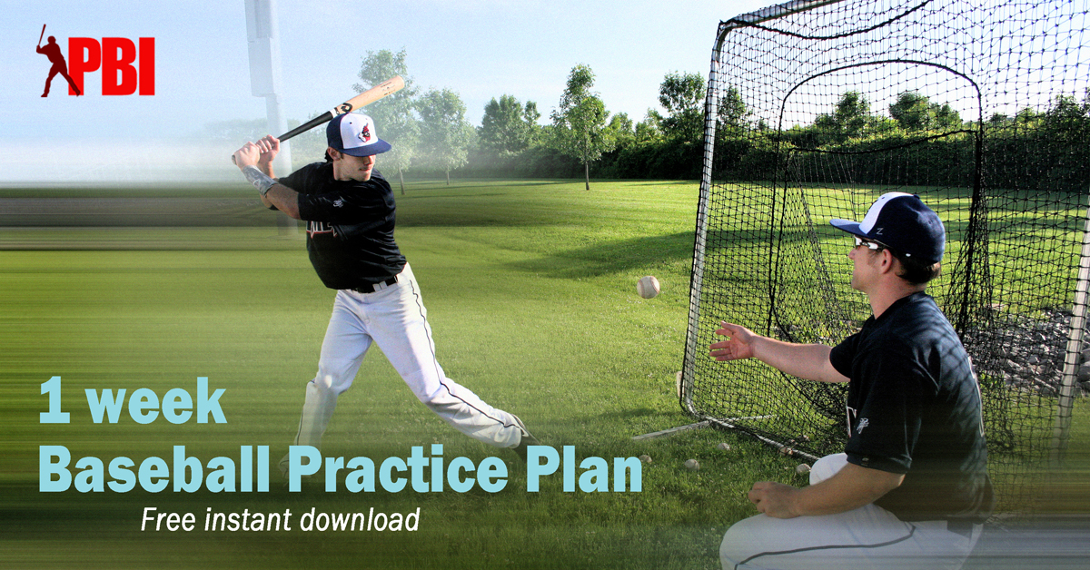 Baseball practice plan Free download (plus 1 mistake baseball