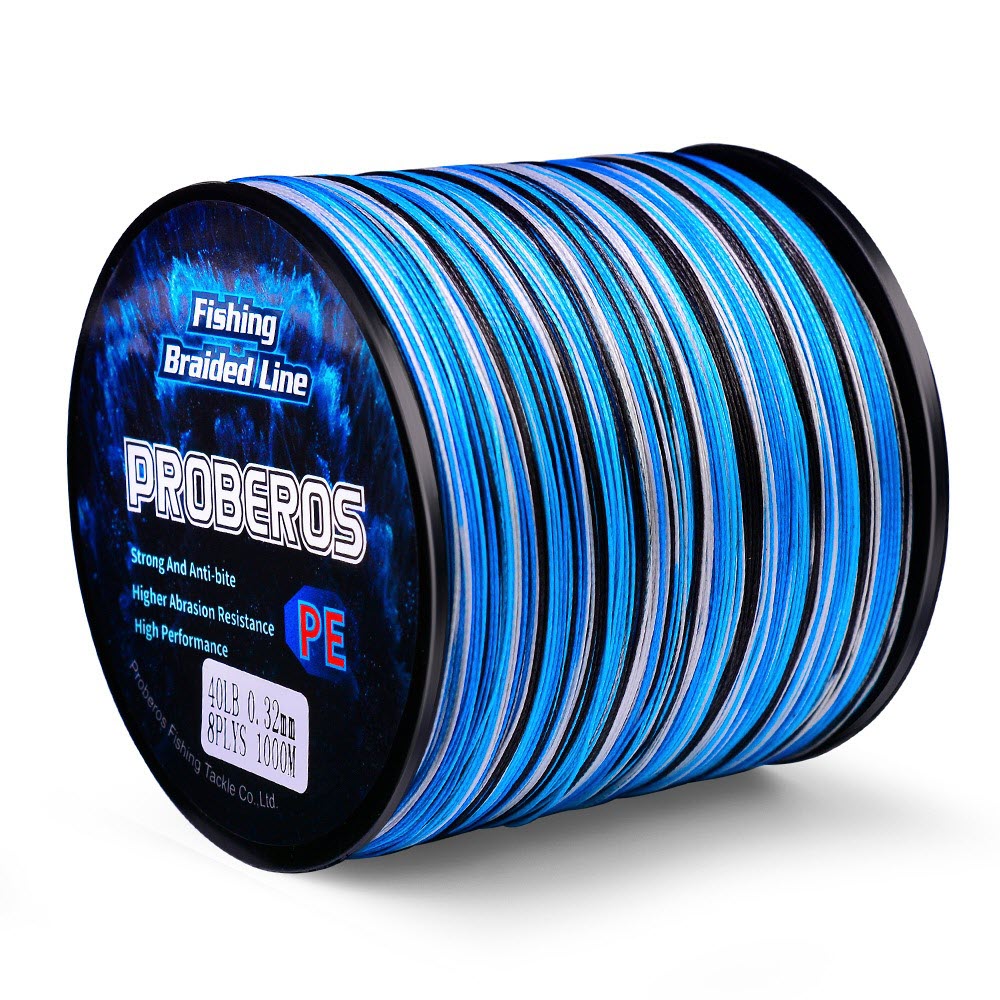 8 PE Braided 3001000m Fishing Line Proberos Fishing Tackle