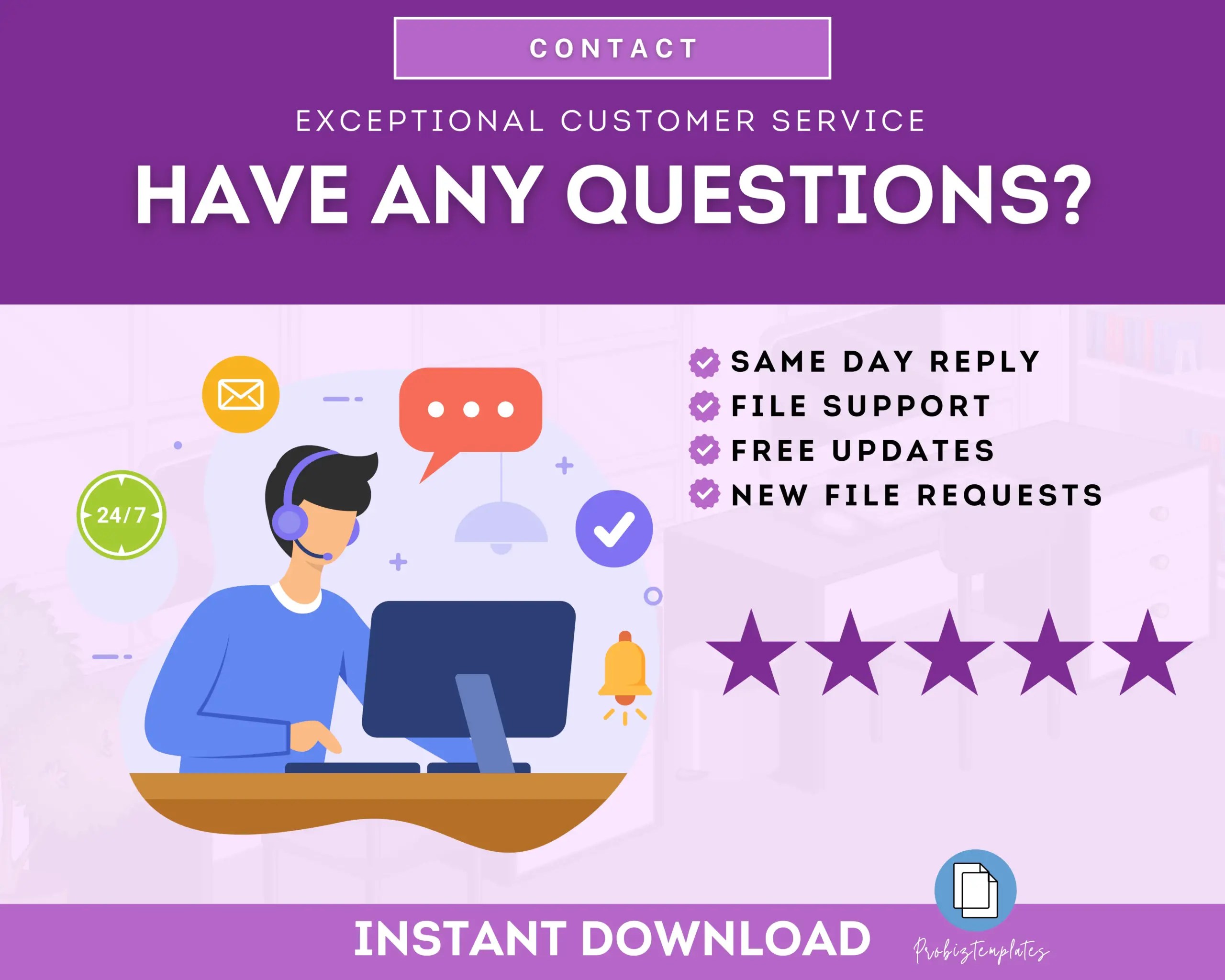 Job Interview Questions & Scoring Sheet | ProBizTemplates