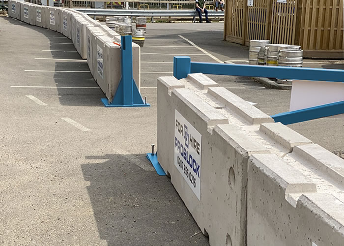 Concrete Barrier Hire / Concrete Barrier Gates Hire / Pro Block