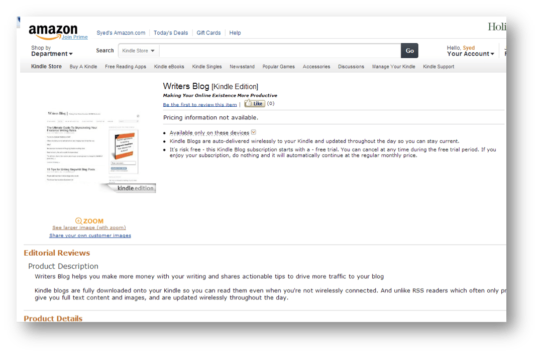 Download How To Price Your Kindle Ebook free nyctube