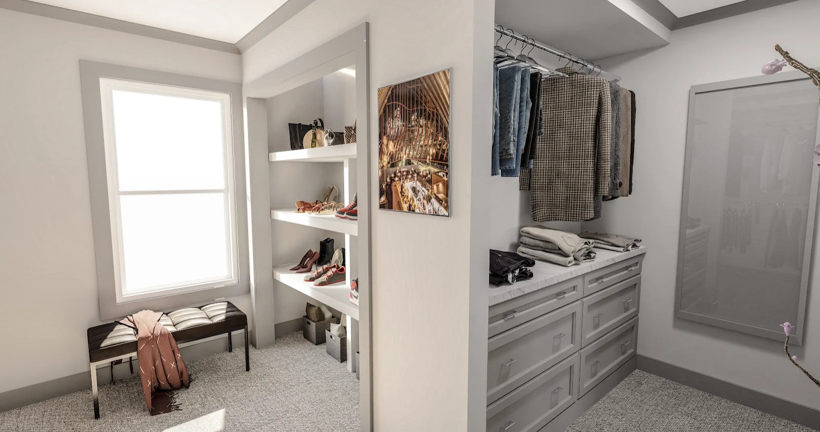 Bedroom to Walkin Closet Conversion Project Pro Build Andren