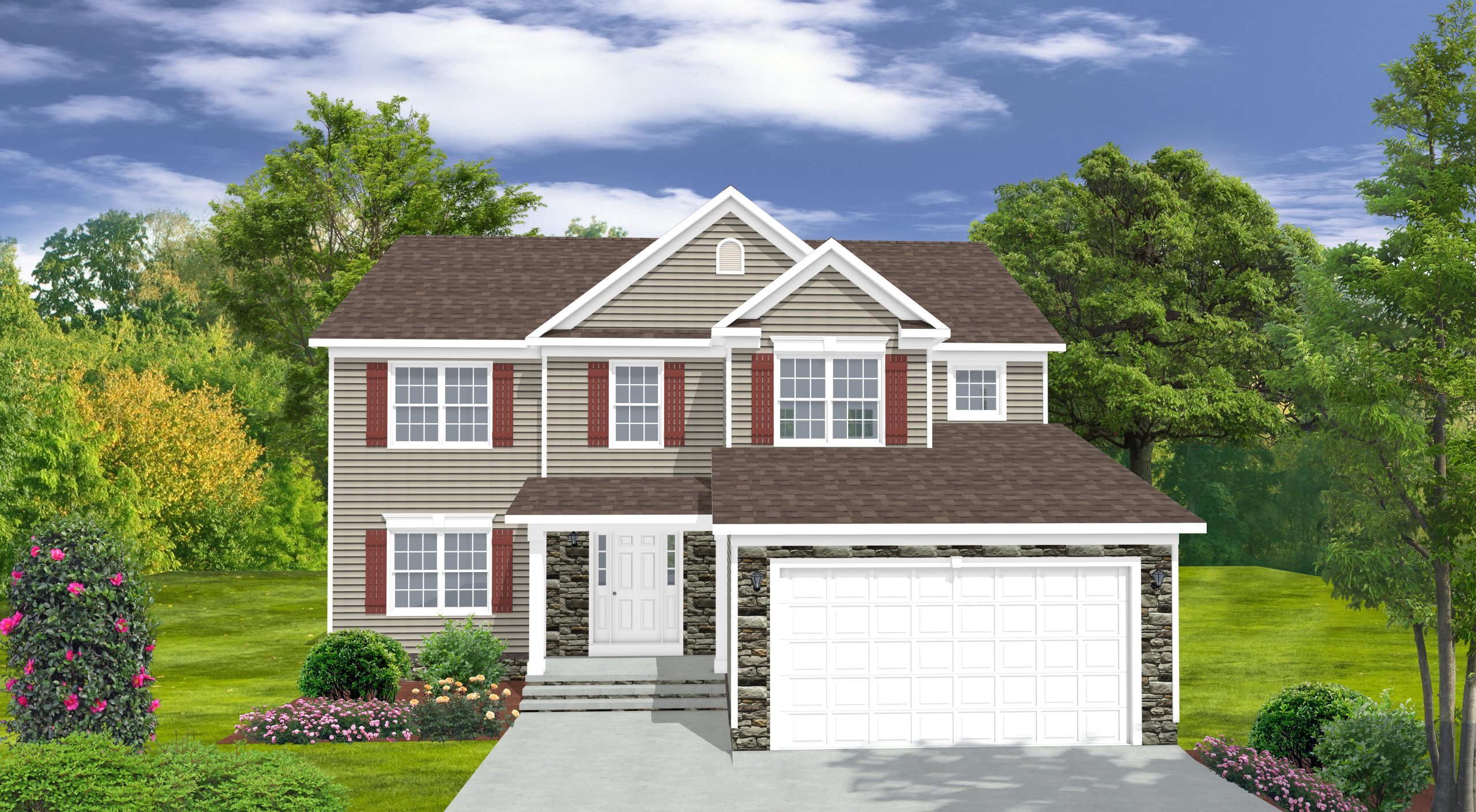 Melrose Farms New Homes in Willoughby, Ohio