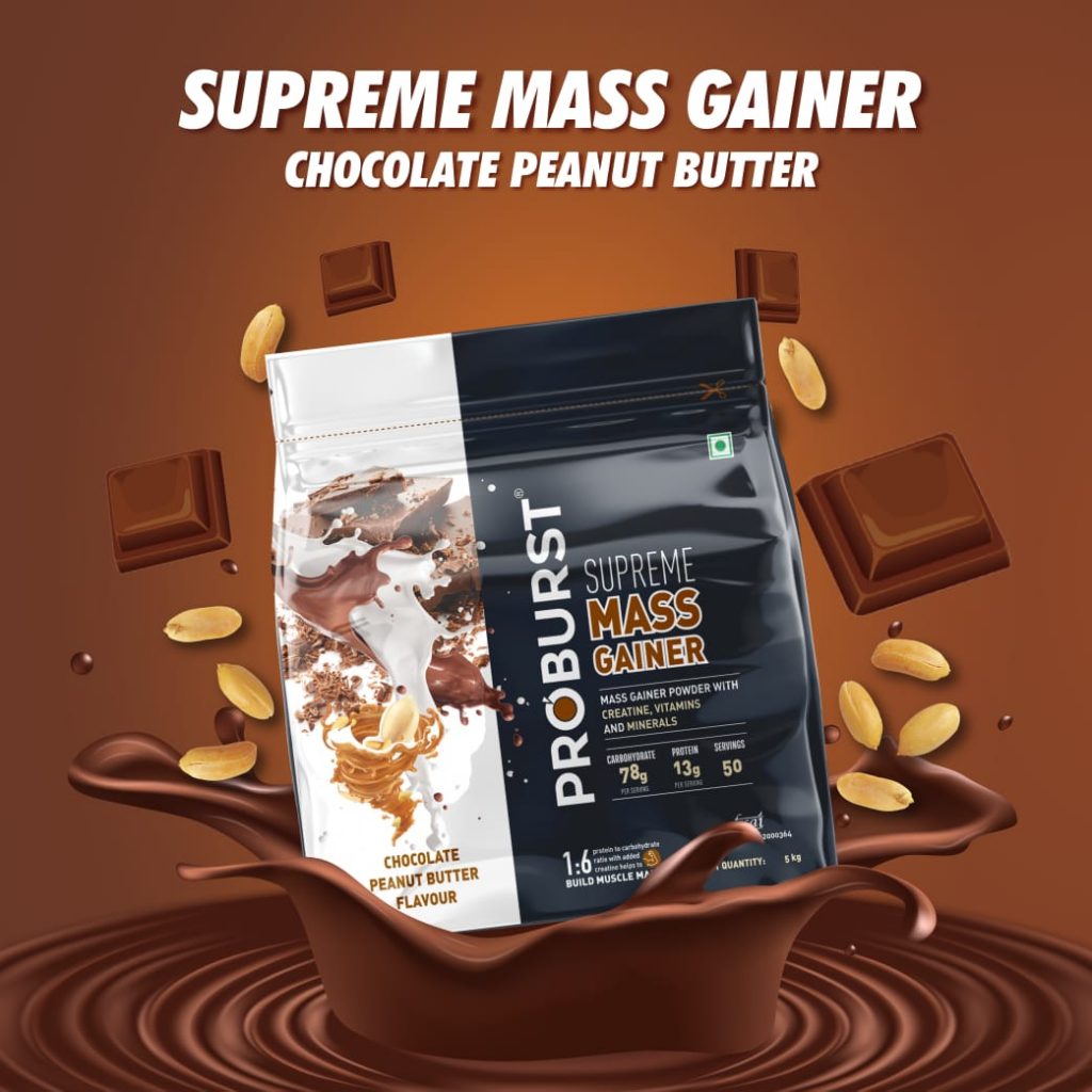 Buy Mass Gainer Supplement Powder Online at Best Prices in India Proburst