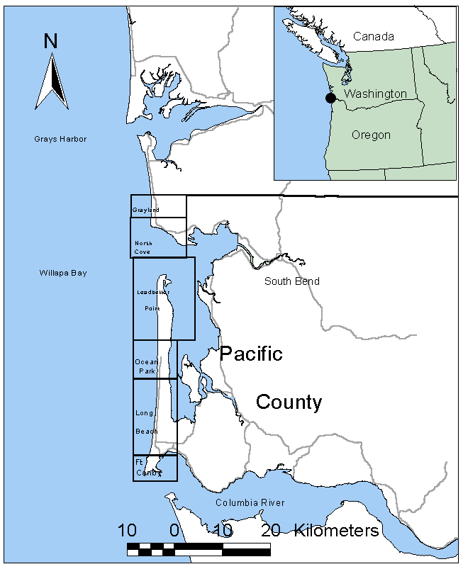 Coastline Mapping and Identification of Erosion Hazard Areas in Pacific