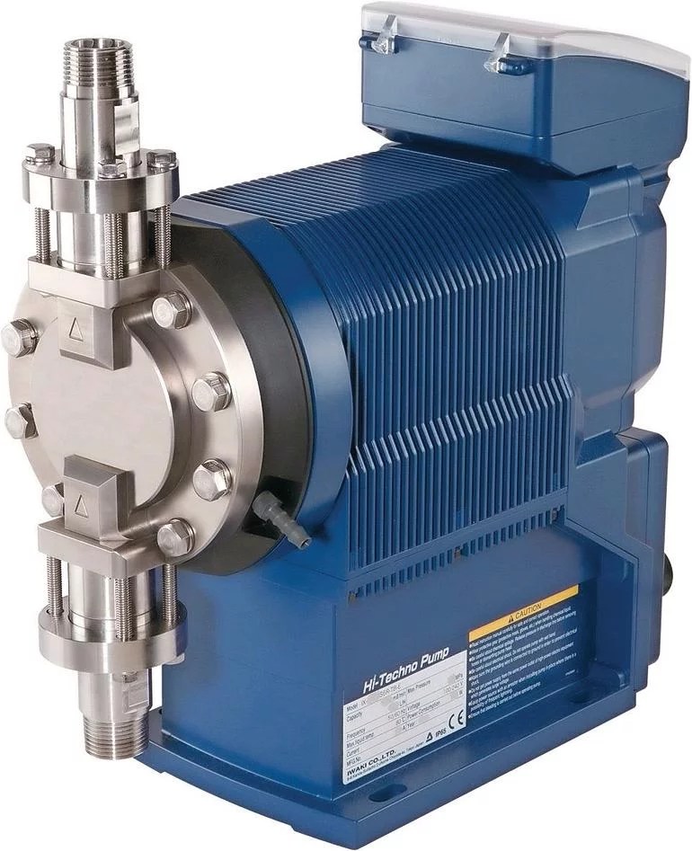 Dosing pumps for high flow rates process technology online