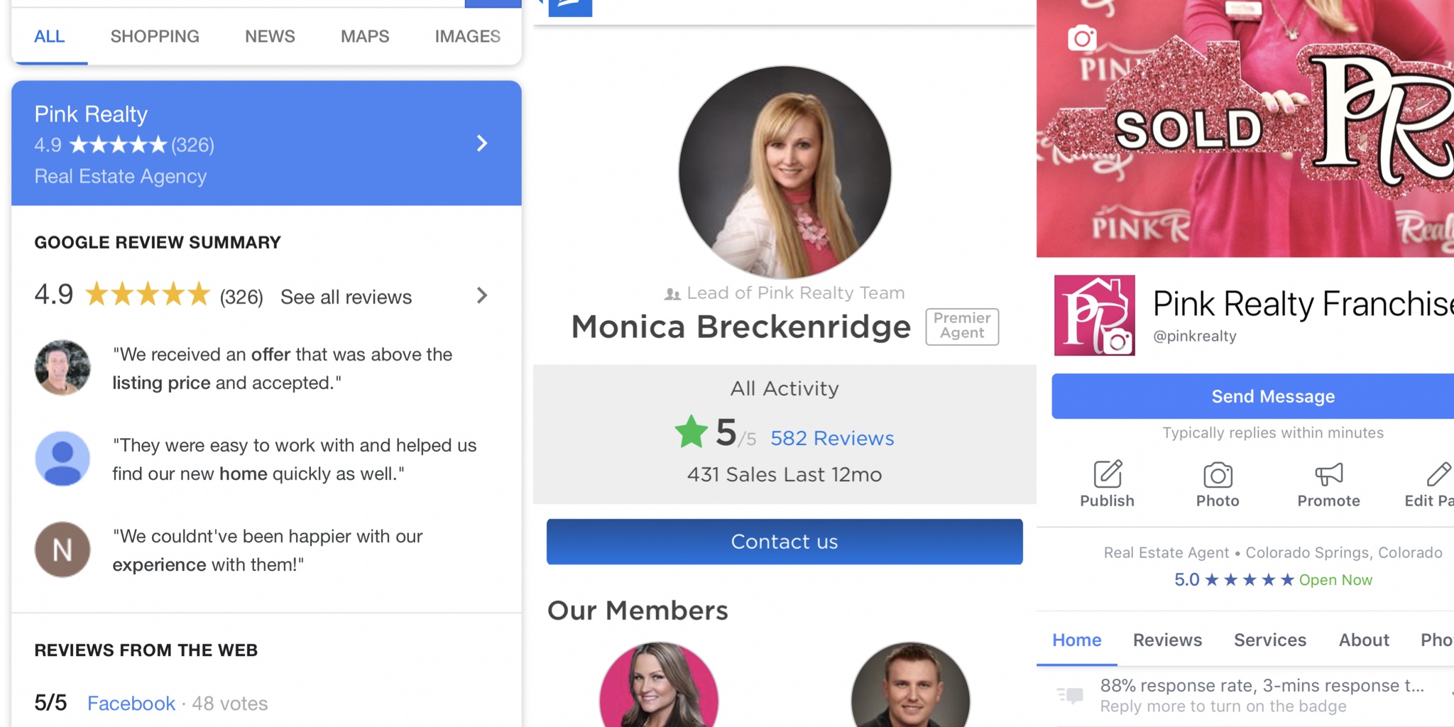 About Pink Realty Pink Rentals