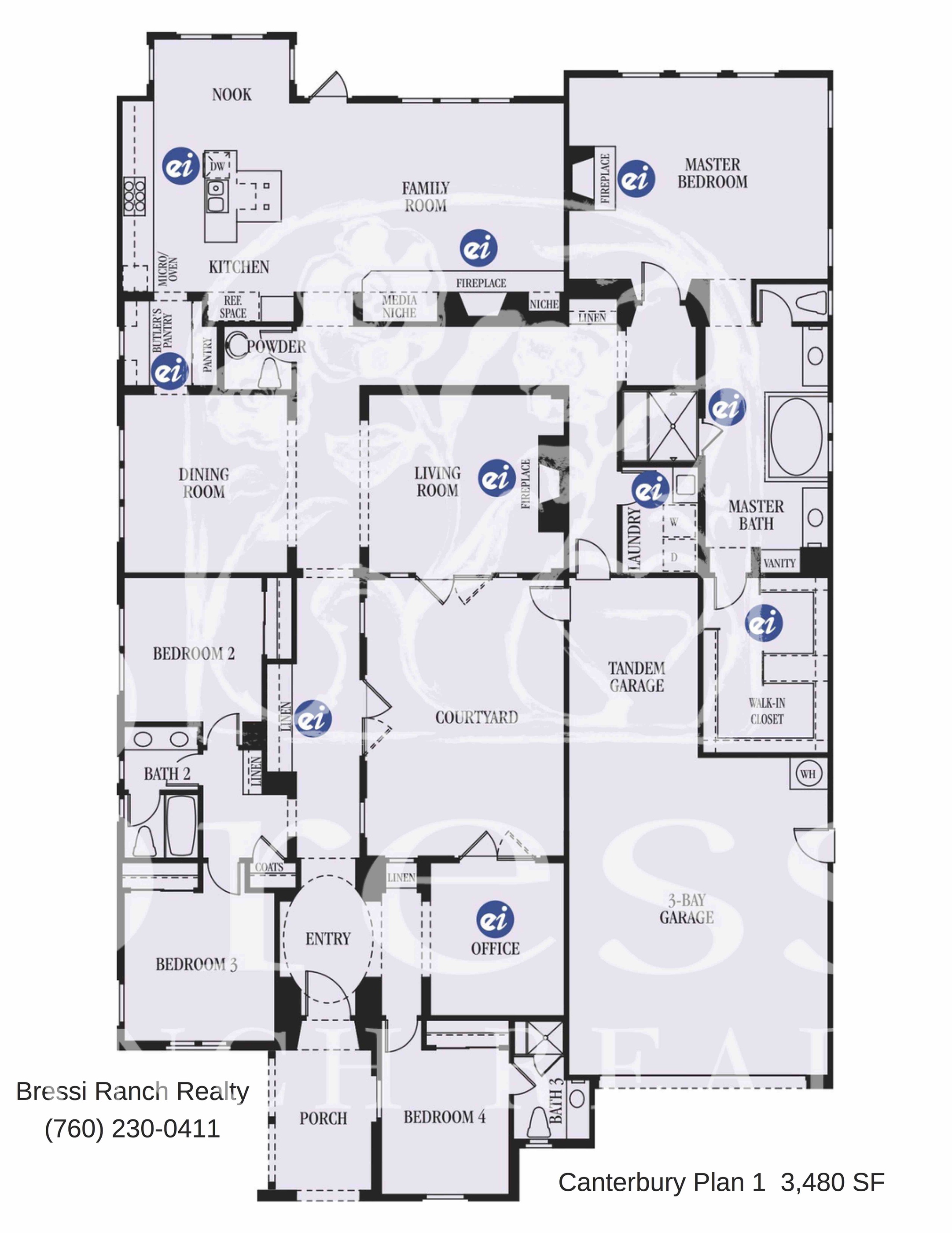 Bressi Ranch Floor Plans Canterbury Plan 1 Bressi Ranch Homes For Sale Bressi Ranch Realty
