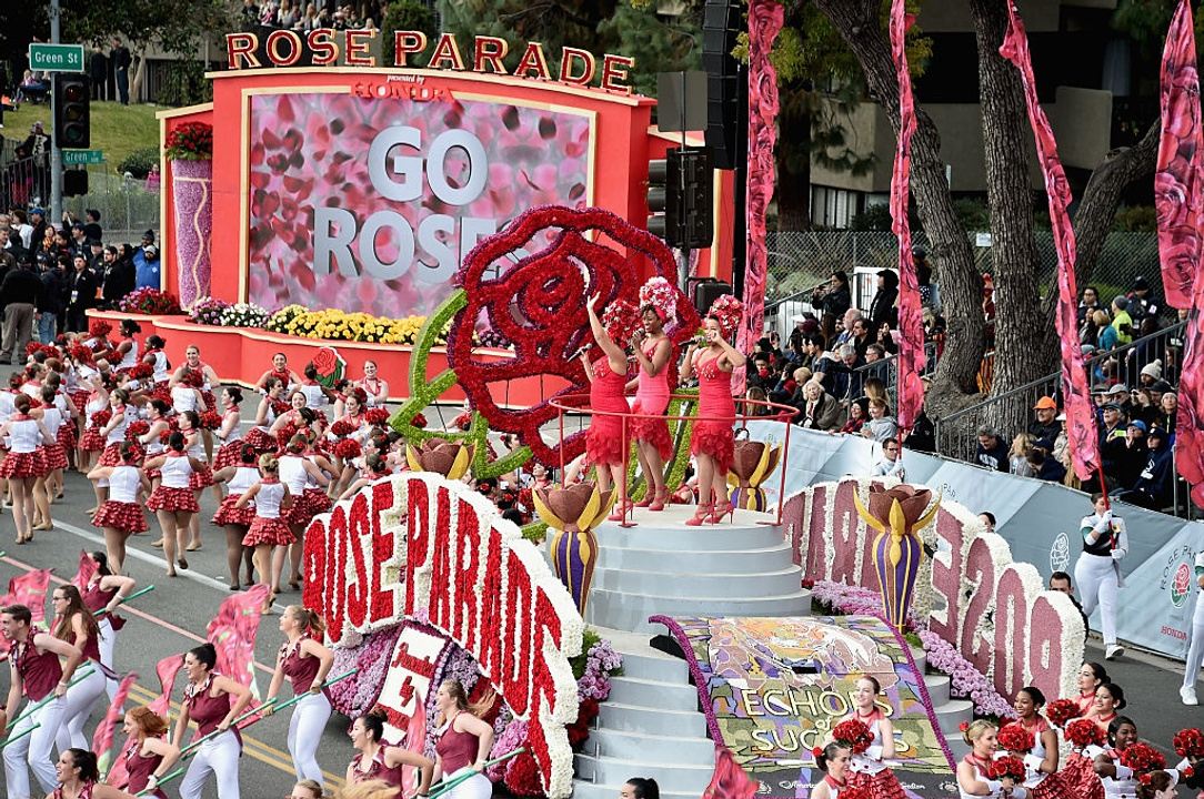 Friends and Family for the 2022 Tournament of Roses Parade in Pasadena