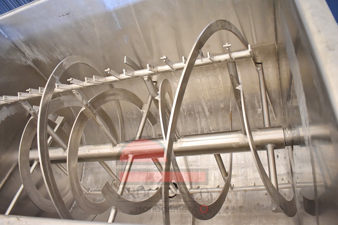 SCOTT 100 cu/ft. SS Ribbon Mixer Jacketed.