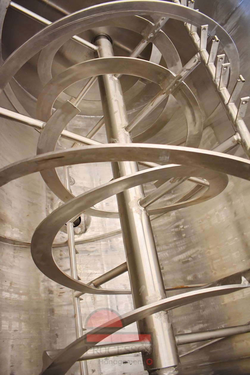 SCOTT 100 cu/ft. SS Ribbon Mixer Jacketed.