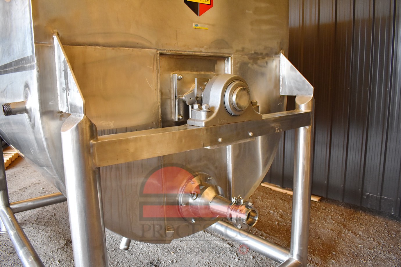 SCOTT 100 cu/ft. SS Ribbon Mixer Jacketed.