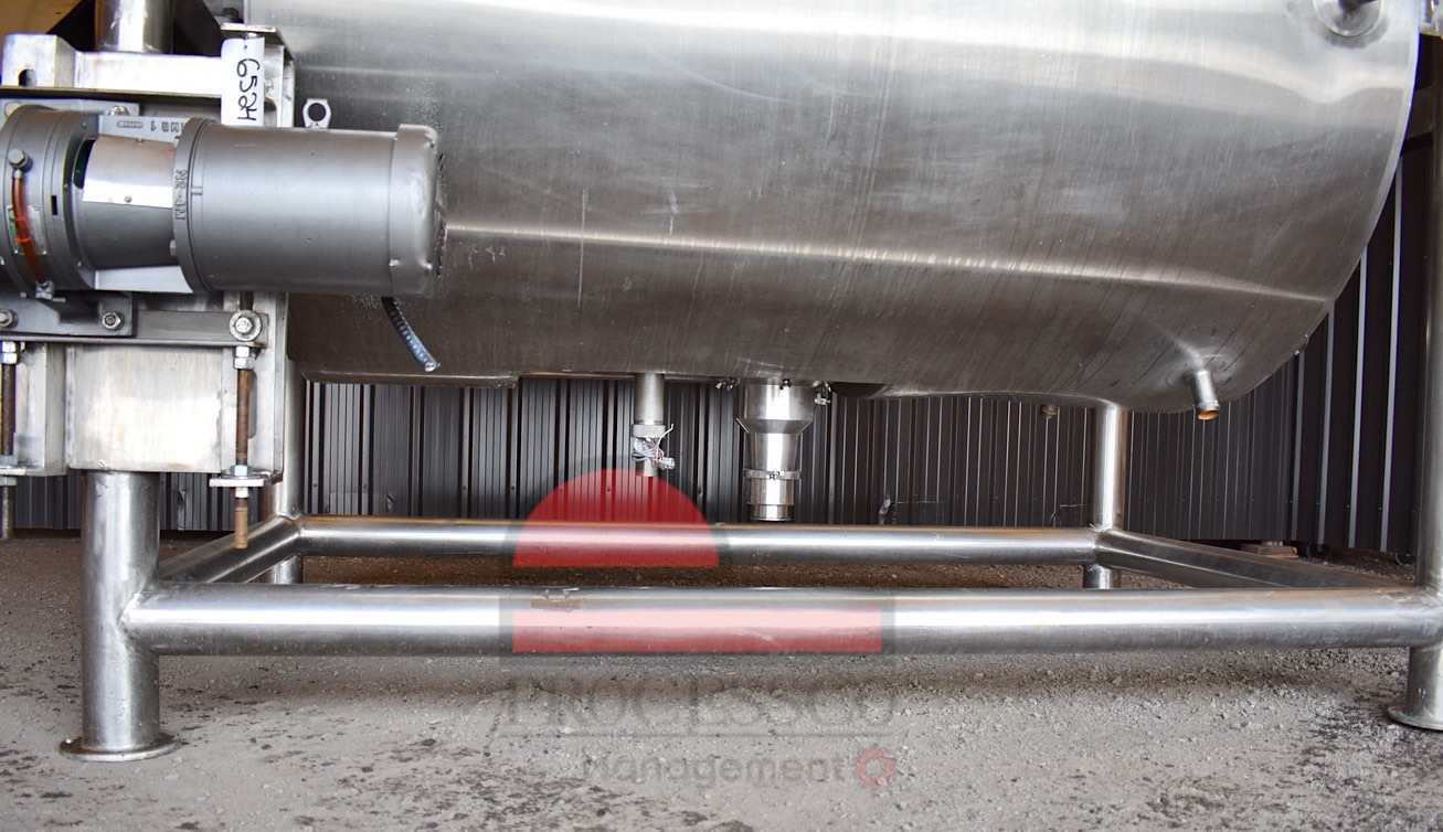 SCOTT 100 cu/ft. SS Ribbon Mixer Jacketed.