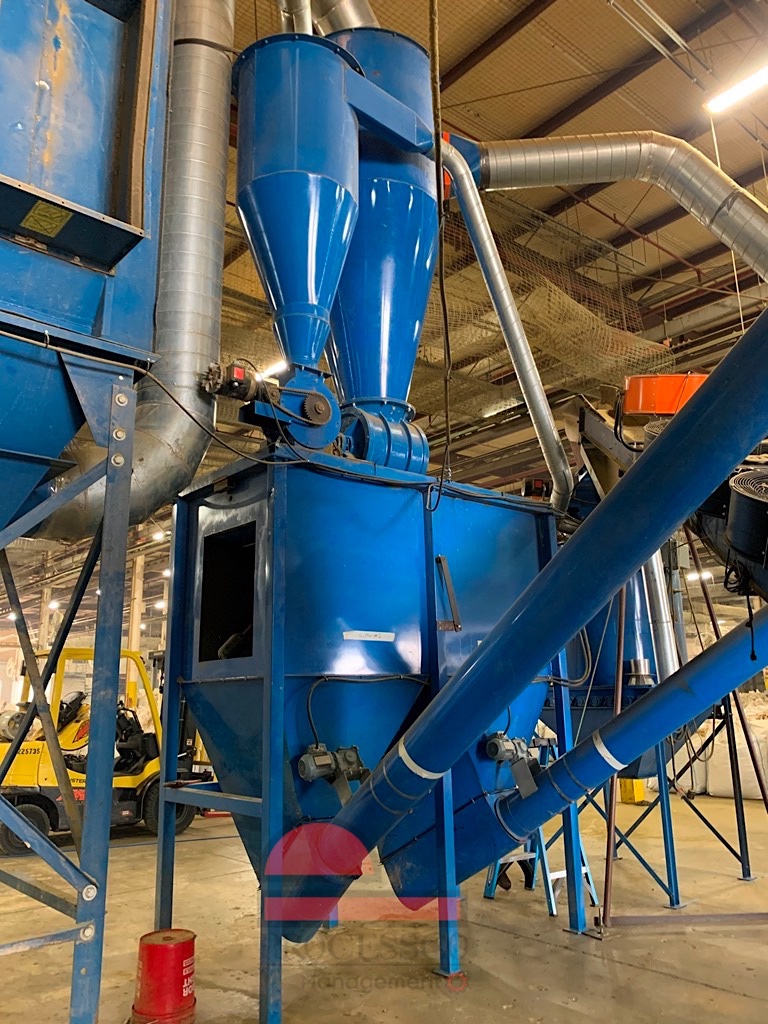 Usine complète de production de granules de bois/chanvre 23 Tonnes/Hre.