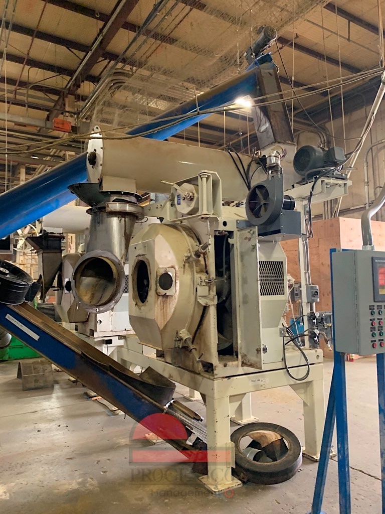 Usine complète de production de granules de bois/chanvre 23 Tonnes/Hre.