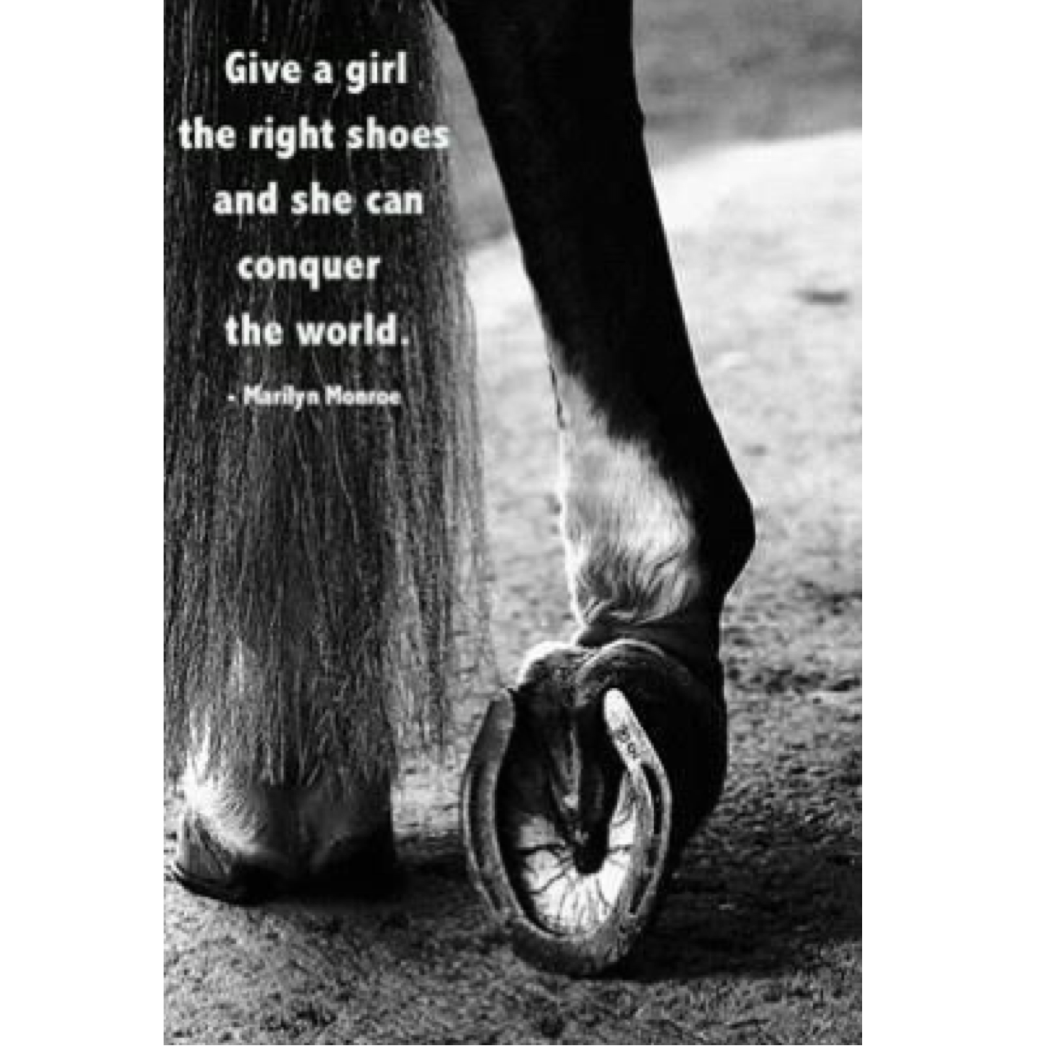 Horseshoes! Think Positive, Be Positive