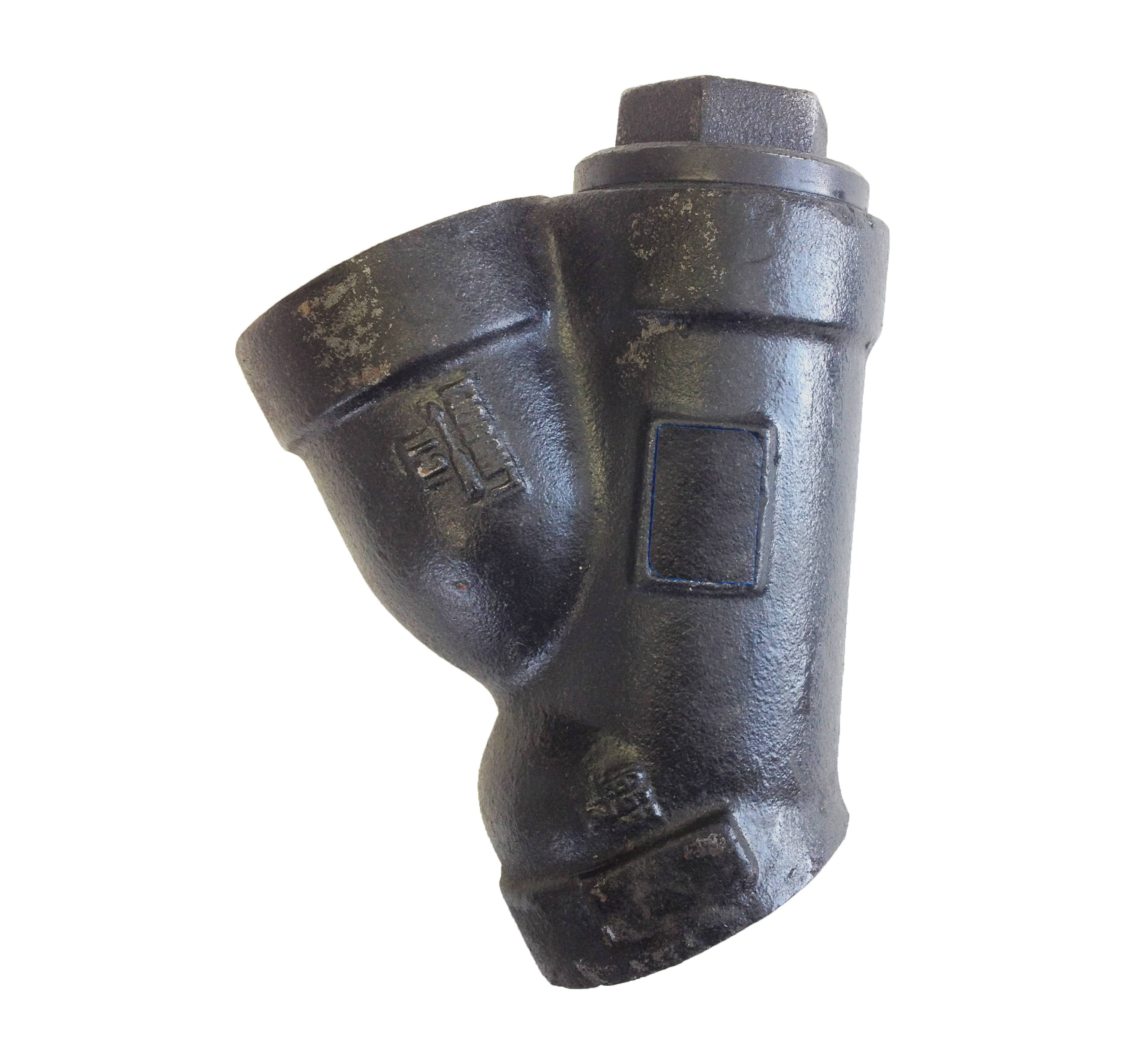 2 Inch NPT Y Strainer Cast Iron Fine S.S. Screen Mesh