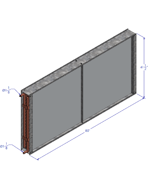 Right Hand VCoil Condenser + Copper Coating Pro Refrigeration, Inc