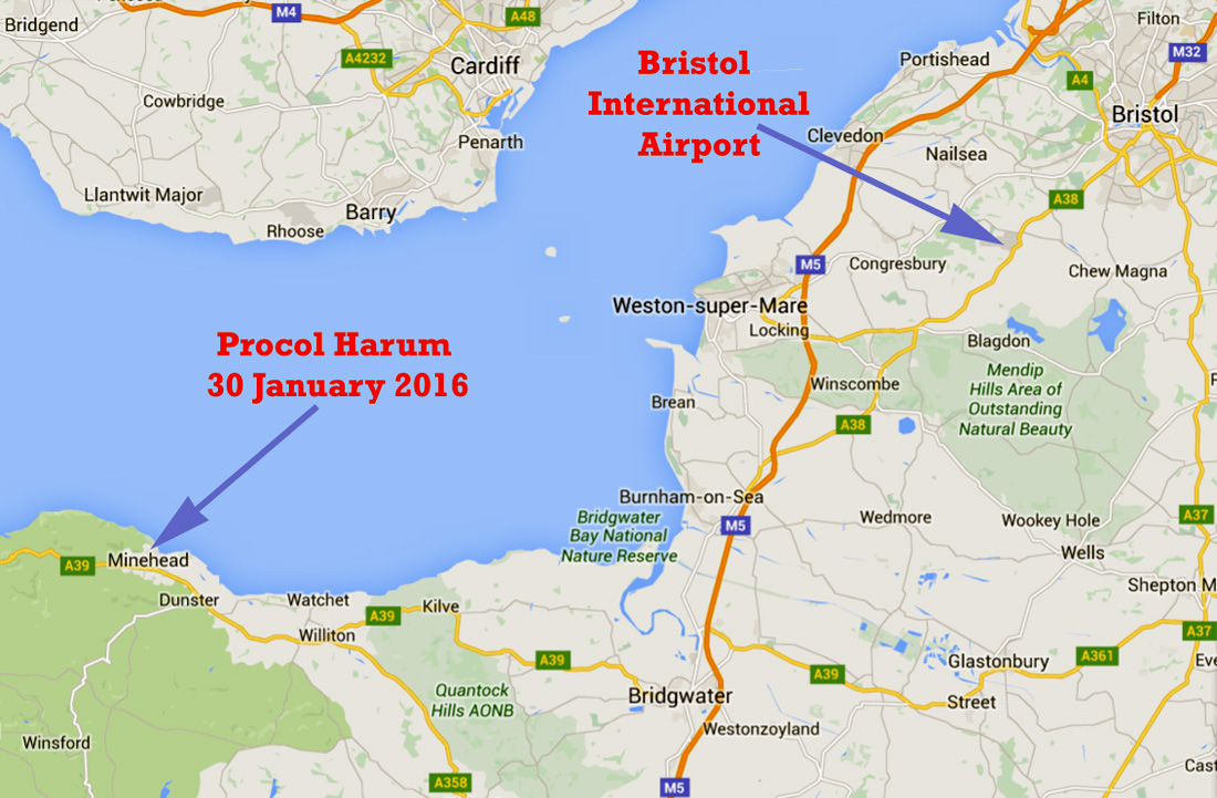 Procol Harum at Minehead, UK