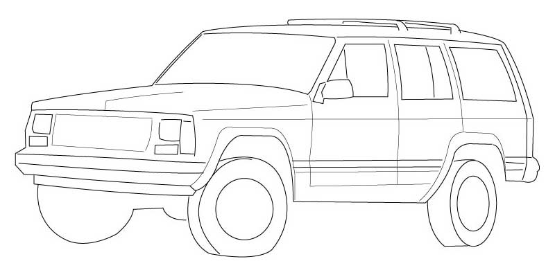 Jeep Coloring Pages Coloring Pages For Kids And Adults