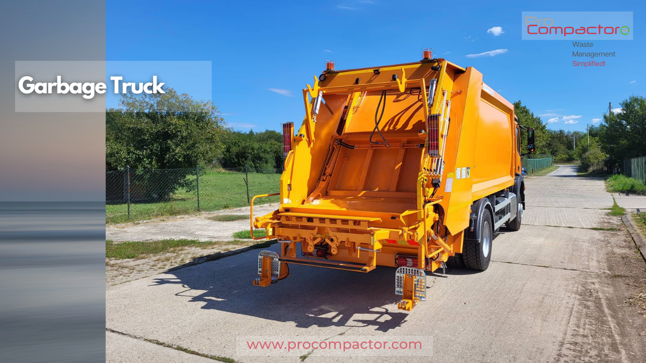 Garbage Compactor Truck Waste Management Simplified!