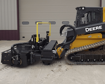 Skid steer trimmer - Pro Contractor Rentals