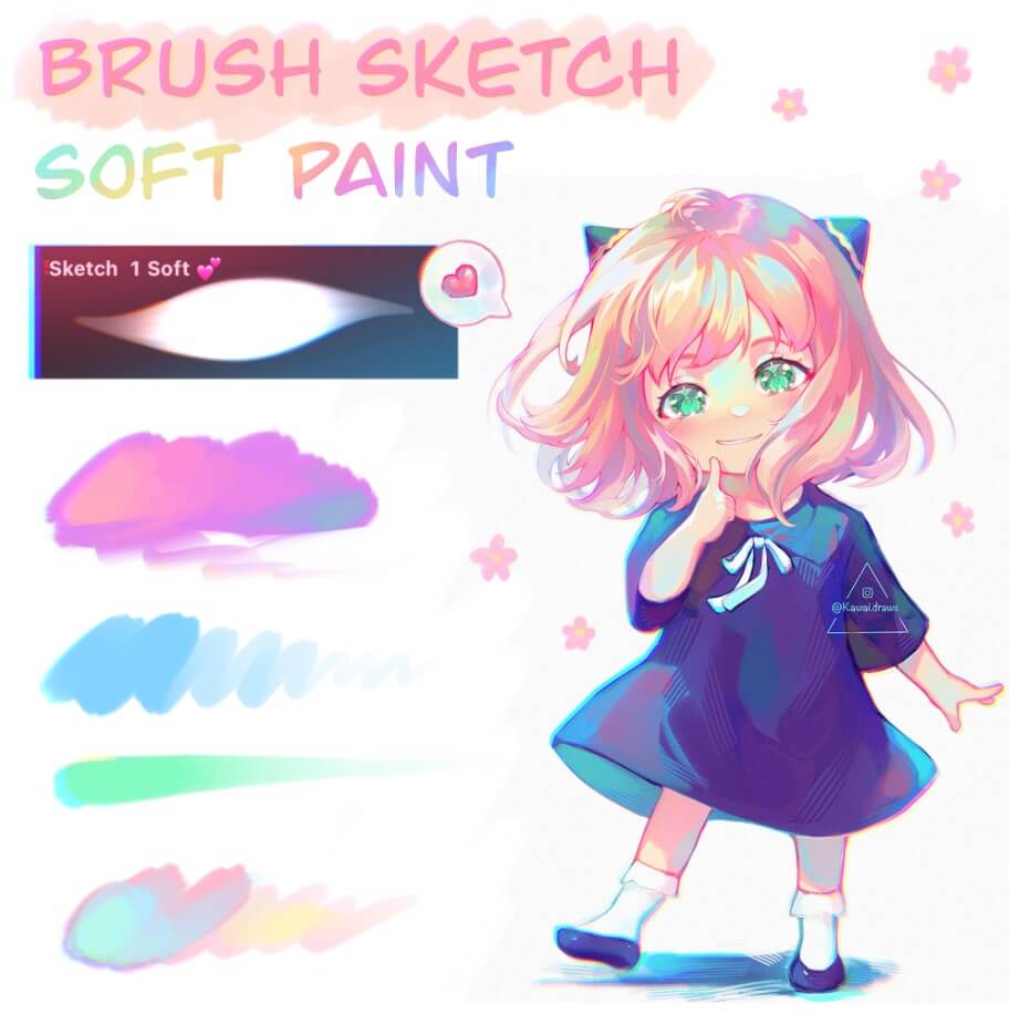 Drawing basics a selection of brushes for creating sketches in