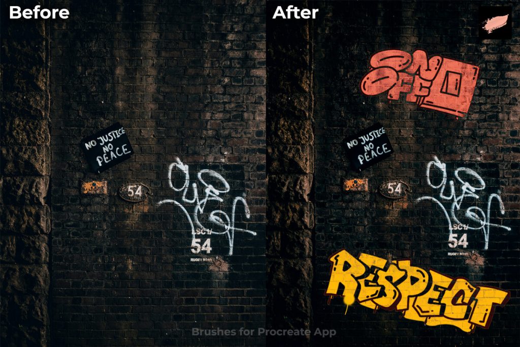 Download this set and thousands of other brushes in the app with a quick install and one honest