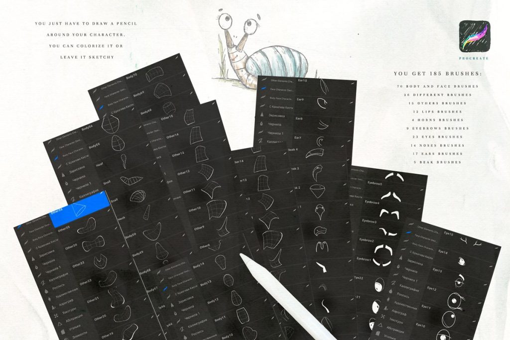 Brushes on Creative Market