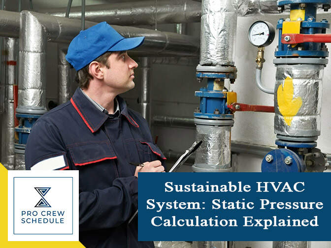 Sustainable HVAC System Static Pressure Calculation Explained PRO