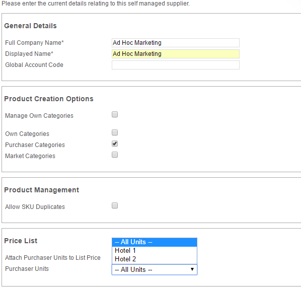 Ad Hoc Setup & User Guide Procure Wizard