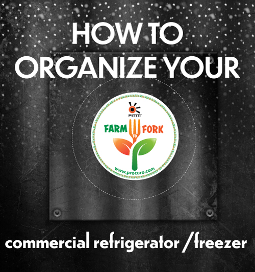 How to organize your commercial refrigerator or freezer. Food Safety