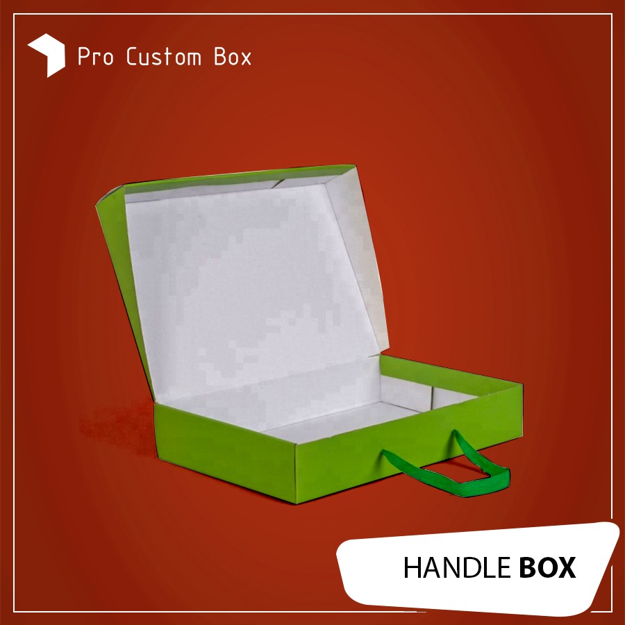 Custom Handle Boxes Easy Carrying with Pro Custom Box
