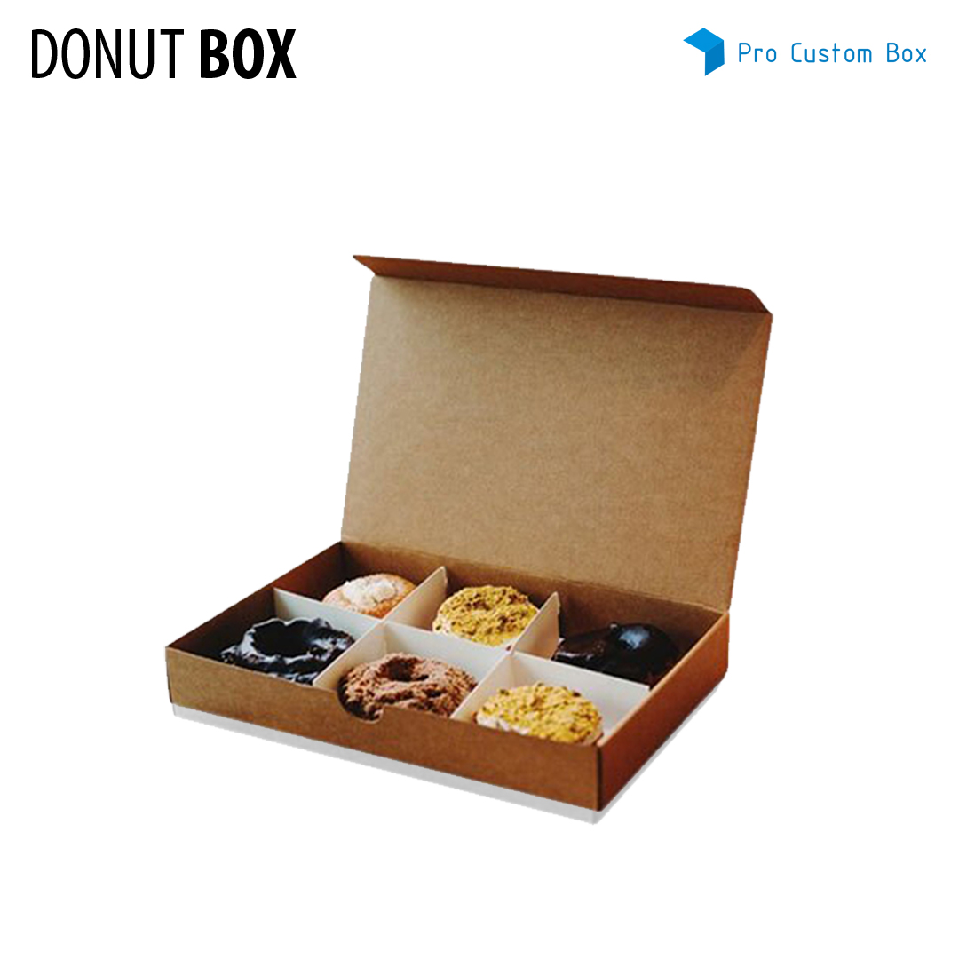 Custom Donut Boxes Printed & Wholesale Donut Packaging