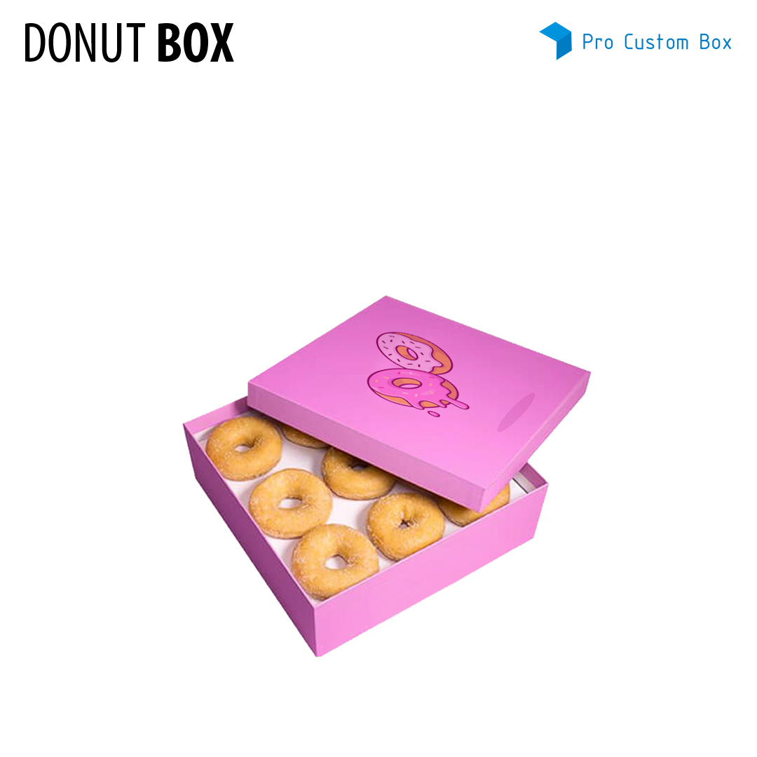 Custom Donut Boxes Printed & Wholesale Donut Packaging