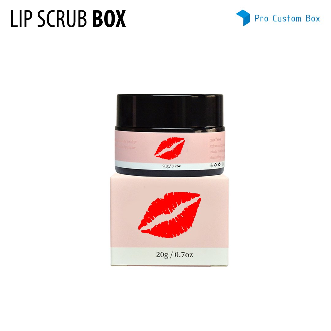 Custom Lip Scrub Boxes Bulk Lip Balm Packaging Boxes Wholesale