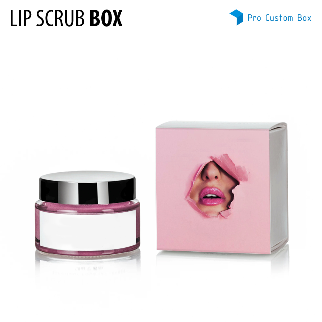 Custom Lip Scrub Boxes Bulk Lip Balm Packaging Boxes Wholesale