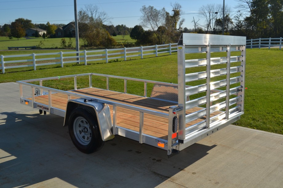 2022 Sport Haven 6x10 HD aluminum utility trailer w/galvanized axle IN