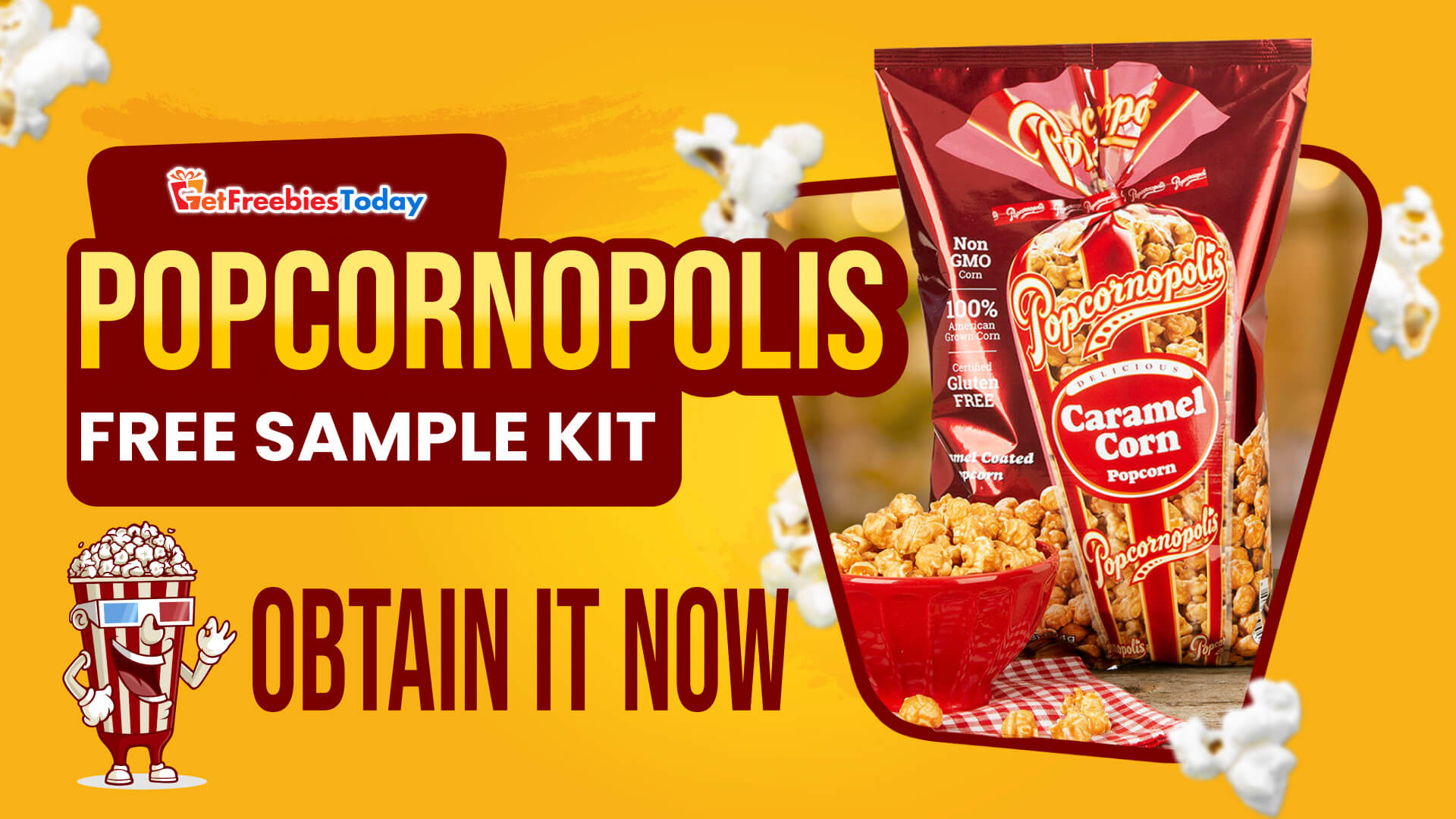 Try Popcornopolis Free Sample Kit Today