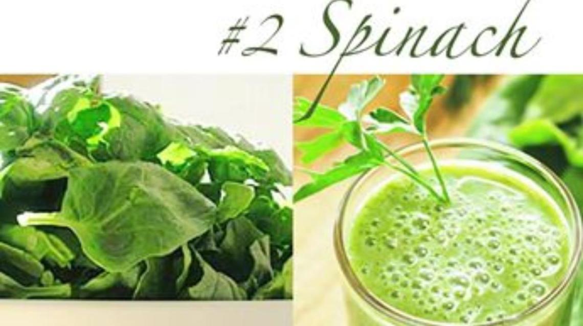Spinach for Healthy Glowing Skin