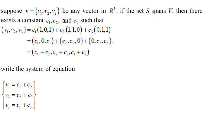 Answered Determine whether the set S spans R3.… bartleby
