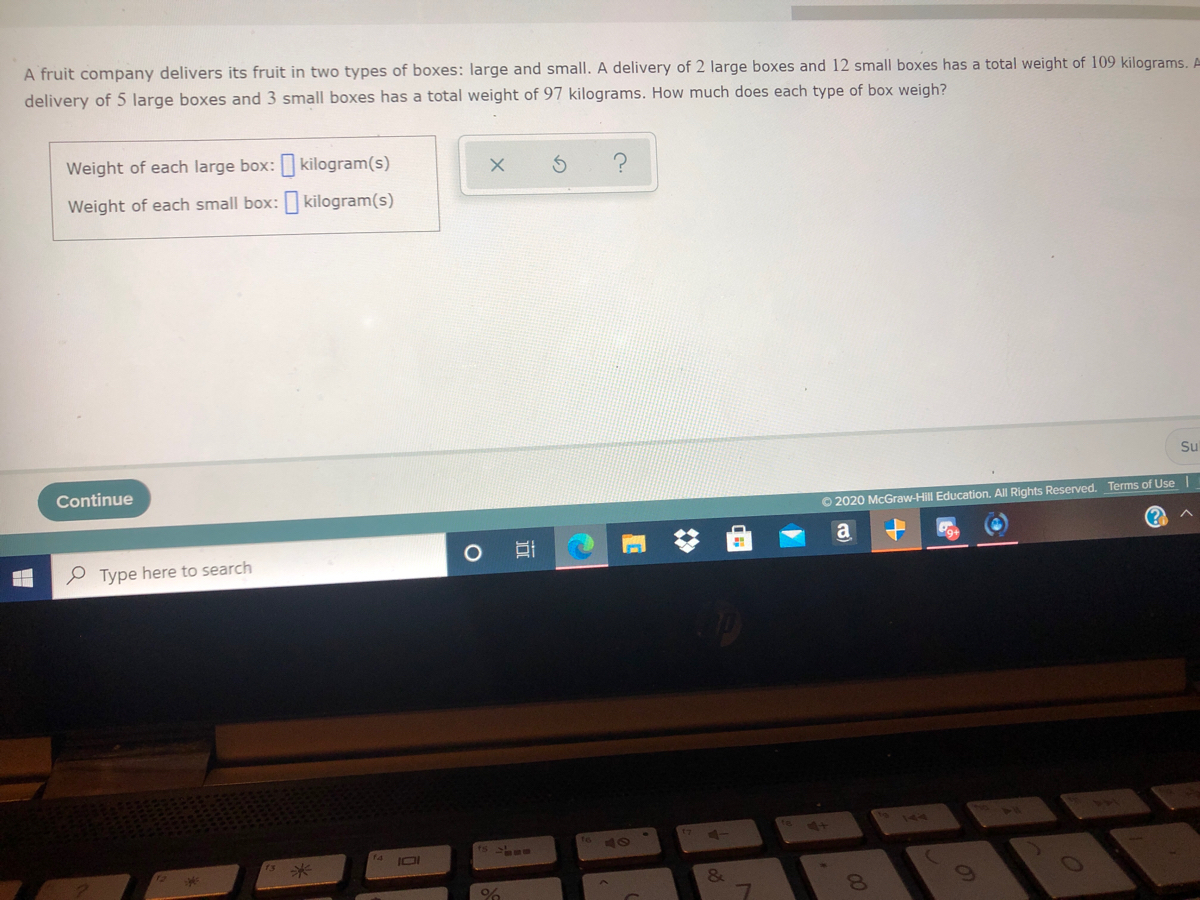 Answered A fruit company delivers its fruit in… bartleby