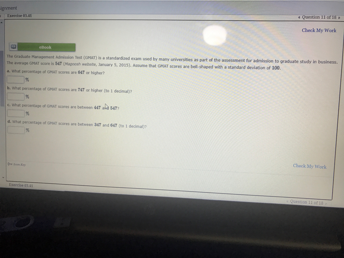 Answered The Graduate Management Admission Test… bartleby