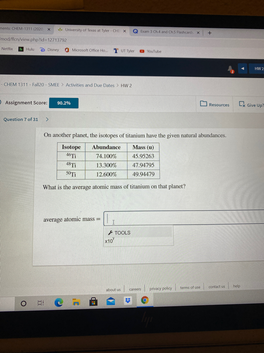 Answered On another the isotopes of… bartleby