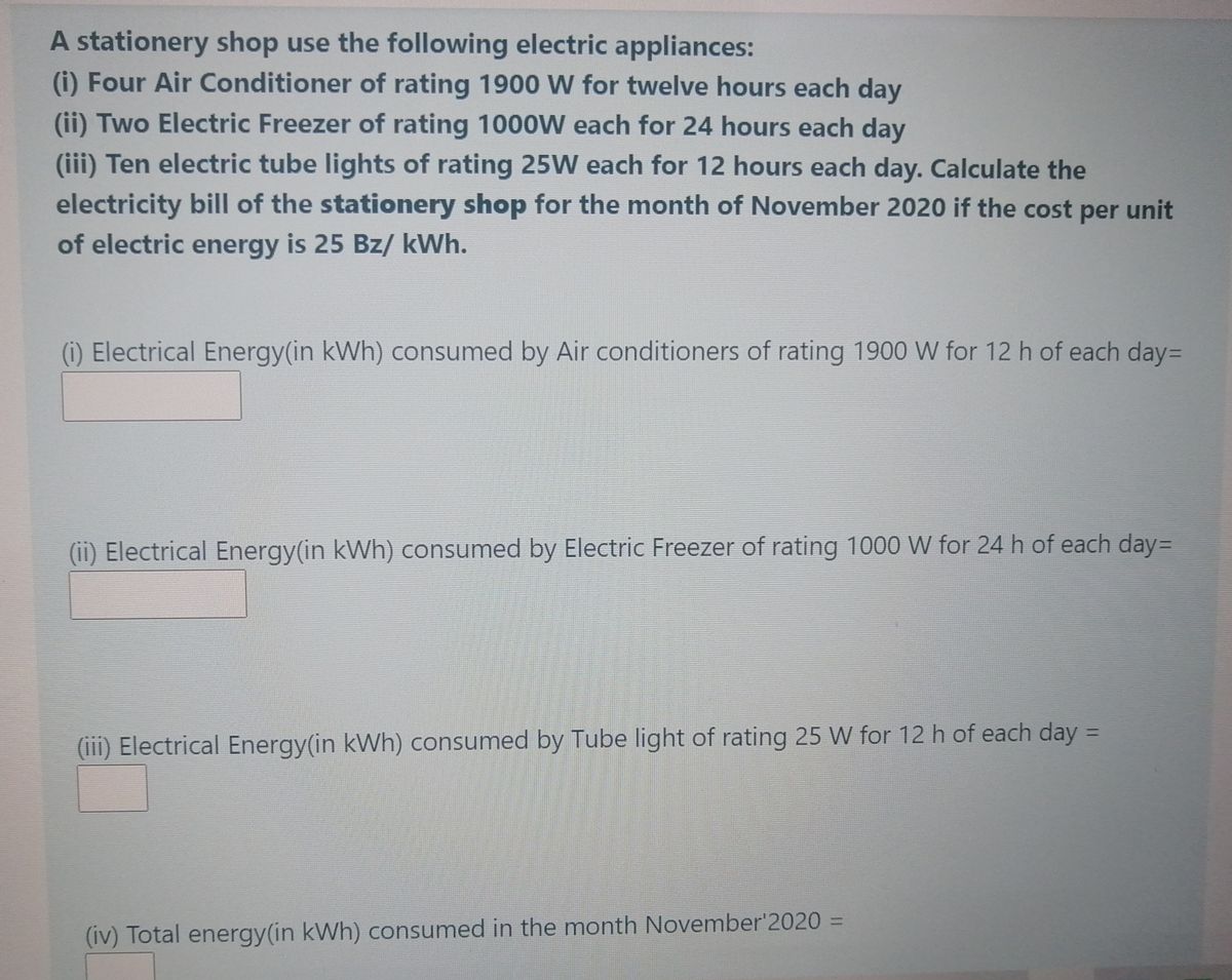 Air Conditioner Kwh How Much Electricity Units Does An Air