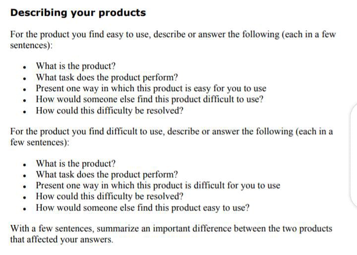 Answered sentences) • What is the product? What… bartleby