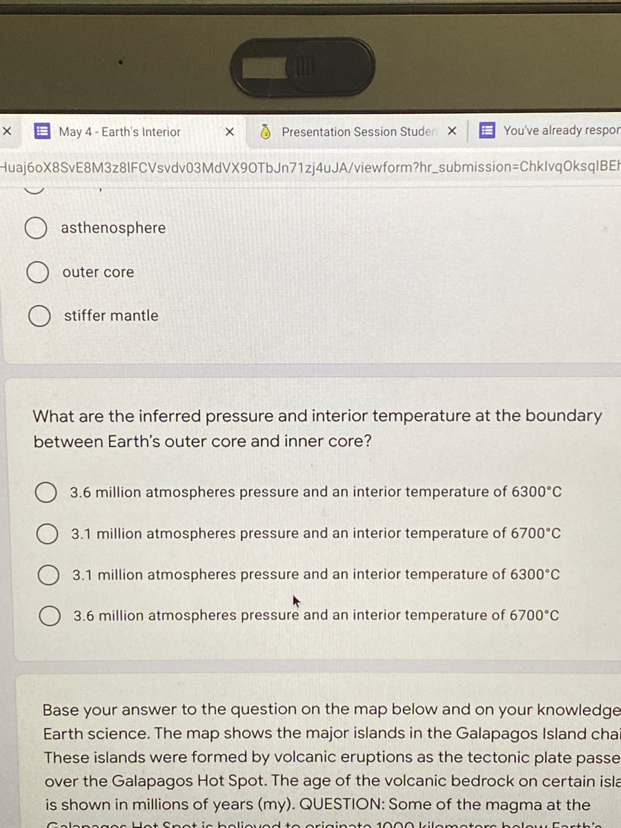 Answered What are the inferred pressure and… bartleby