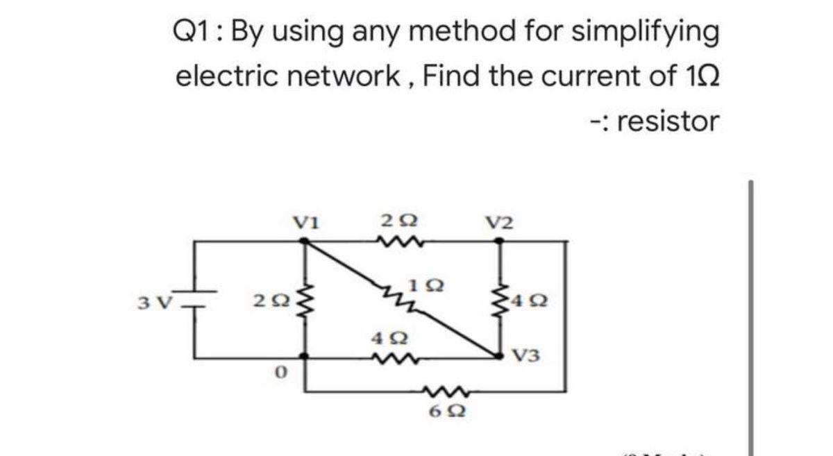 Answered Q1 By using any method for simplifying… bartleby