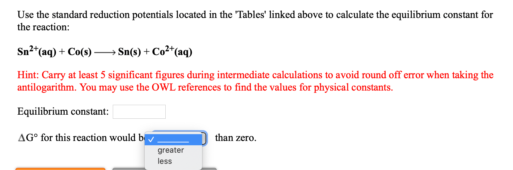 Answered Use the standard reduction potentials… bartleby